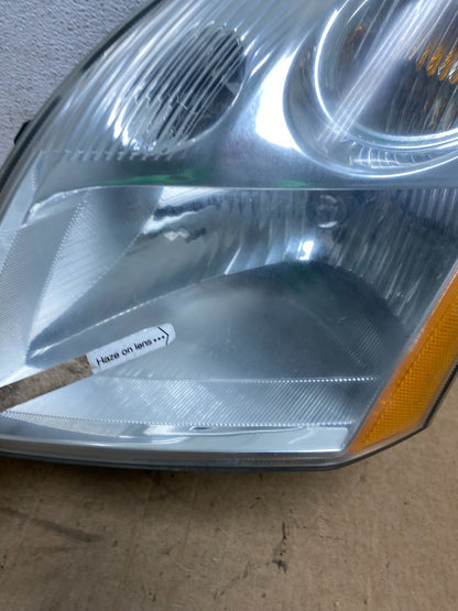 2007-2009 Nissan Sentra Halogen Left Driver LH Side Headlight AD6254 DW3