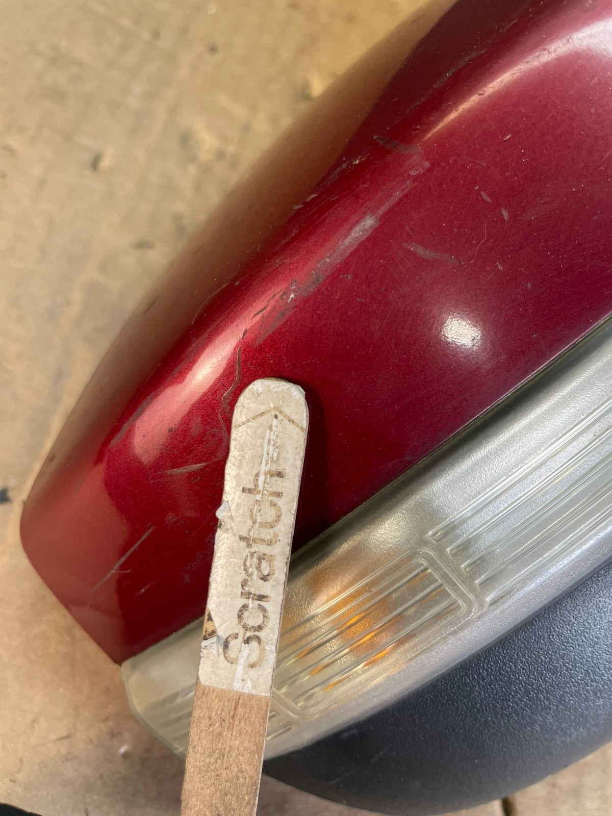 2012-2014 Ford Focus Right Passenger View Door Turn Sgn Mirror AF5398 DW6