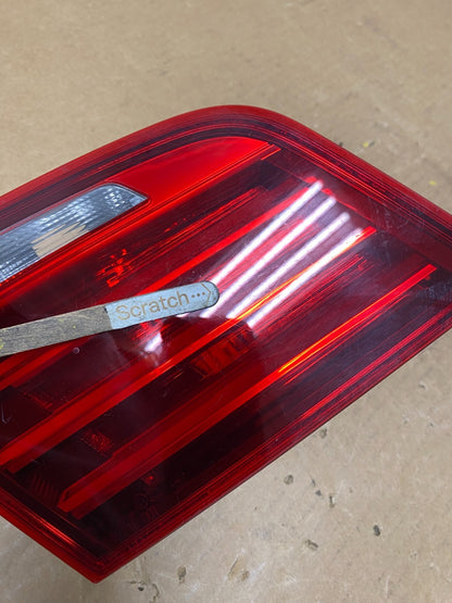 2011-2013 BMW 5 F10 Rear Left Driver LH Trunk Inner Tail Light OEM V4907 DW3