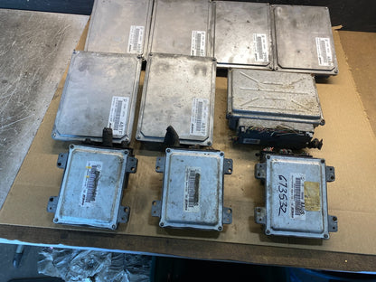 Mix of 10 Chevrolet ECM Engine Computer Module AH20090