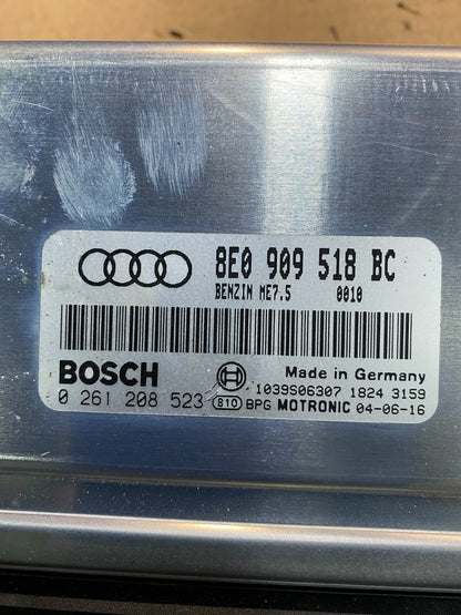 2005 2006 Audi A4 1.8L Engine Computer Ecu Pcm Ecm Pcu 8E0909518BC OEM AA3389 DG2