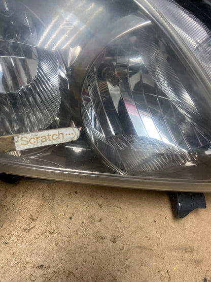 2009 to 2010 Toyota Corolla Right Passenger Rh Black Headlight DEPO X8994 DW3