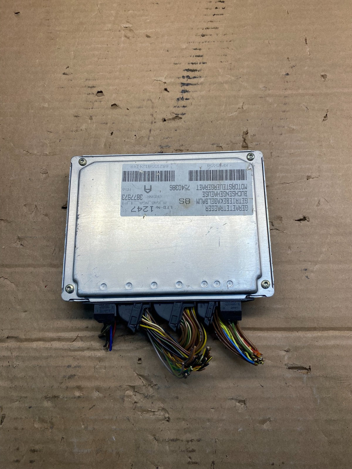 2004 2005 Bmw 530i Ecm Ecu Engine Computer Module AD7639 DG1