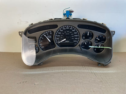 1999 to 2002 Chevrolet Silverado Sierra Cluster Gauge Speedometer ECM AG1033 DG0