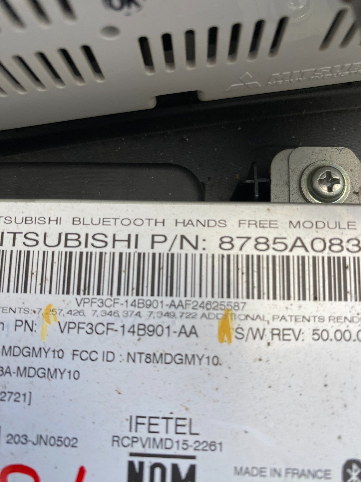 2013-2018 Mitsubishi Outlander Sport Heater Climate Temperature Control AC67946