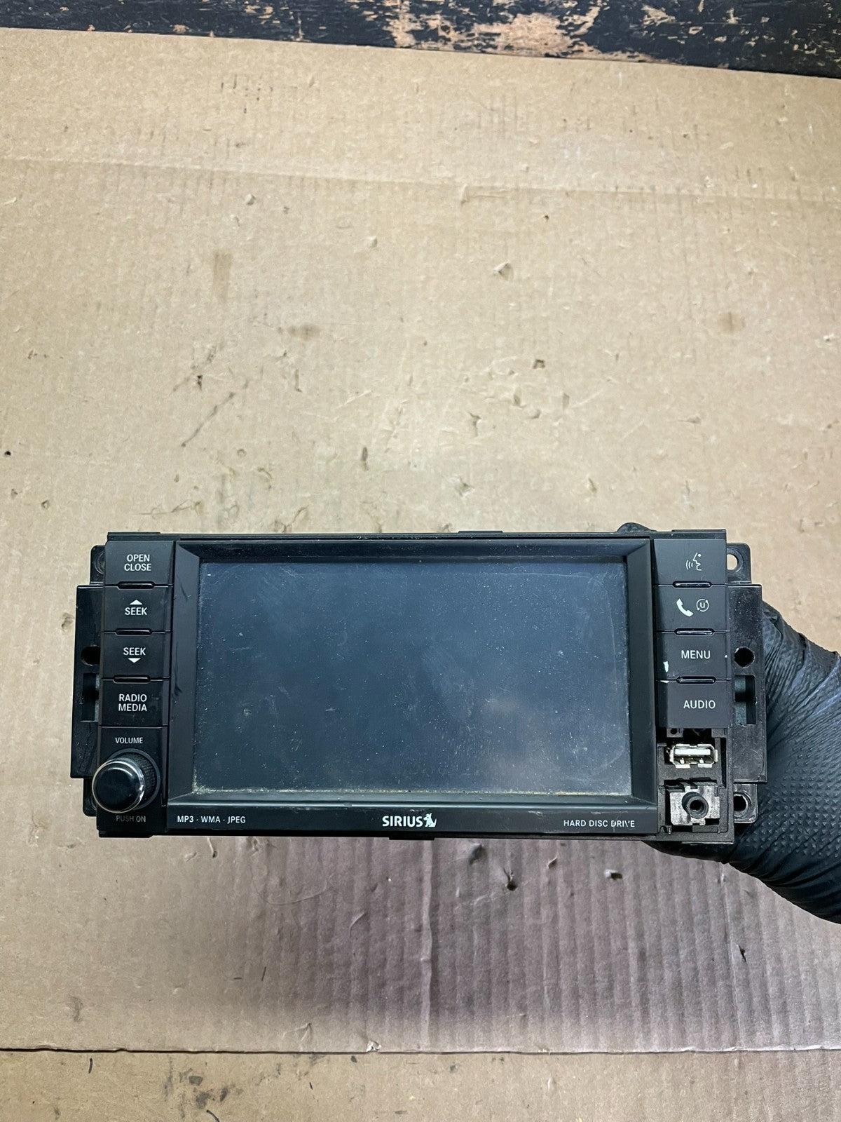 2008 2013 Jeep Dodge Chrysler Screen Display CD Player Satellite Radio AB3100 DG0