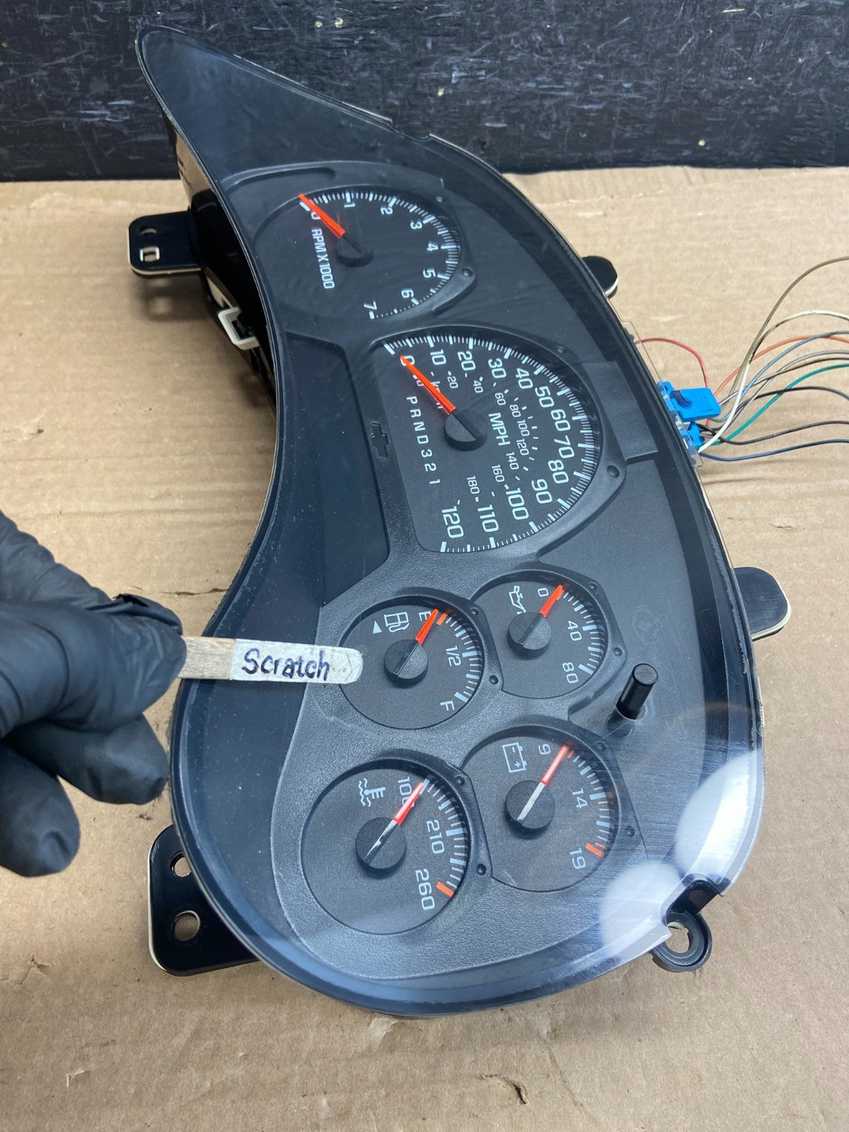2006 2007 2008 Chevrolet Trailblazer Speedometer Cluster Gauge AF2469 DG3