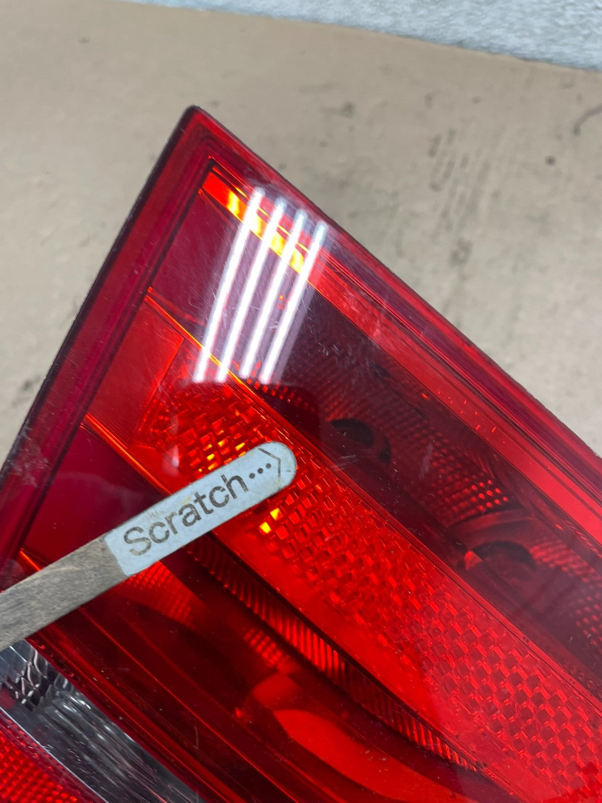 2009 2010 2011 2012 Audi A4 Sedan Left Driver Side Inner Tail Light Oem Q4618 DW3