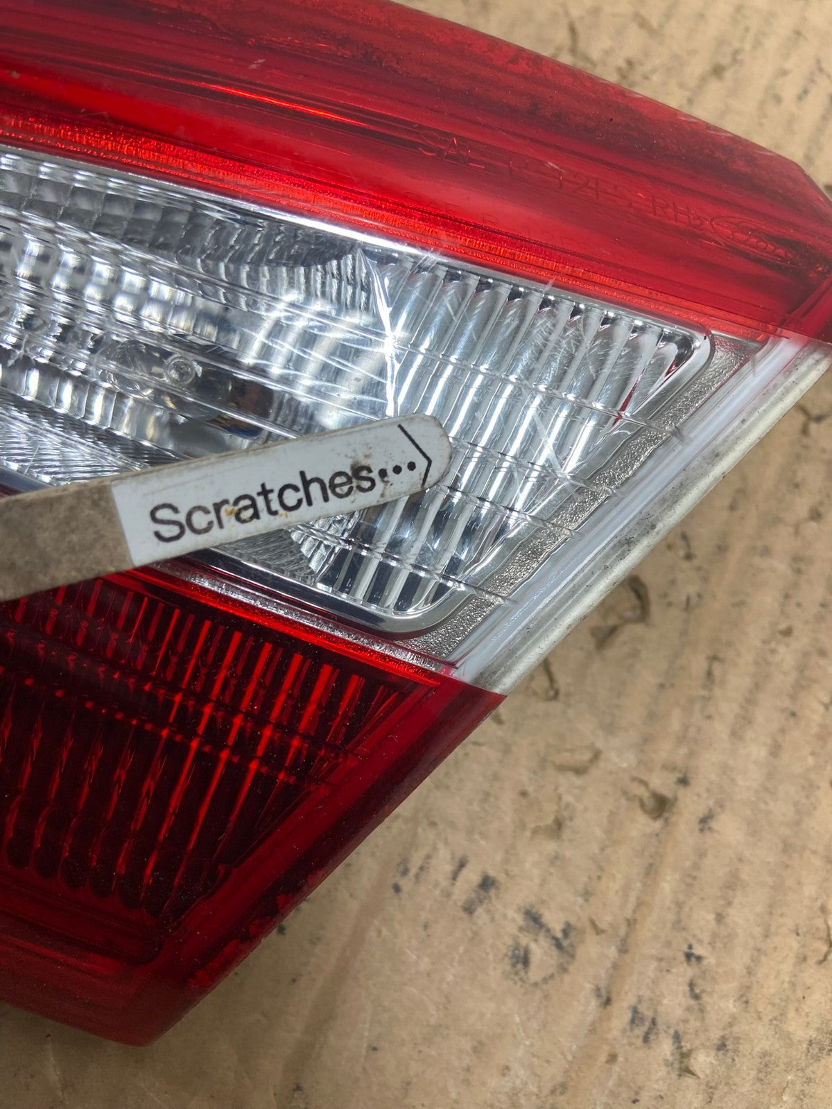 2012 to 2014 Ford Focus Sedan Right Passenger Inner Tail Light AD2416 LK3