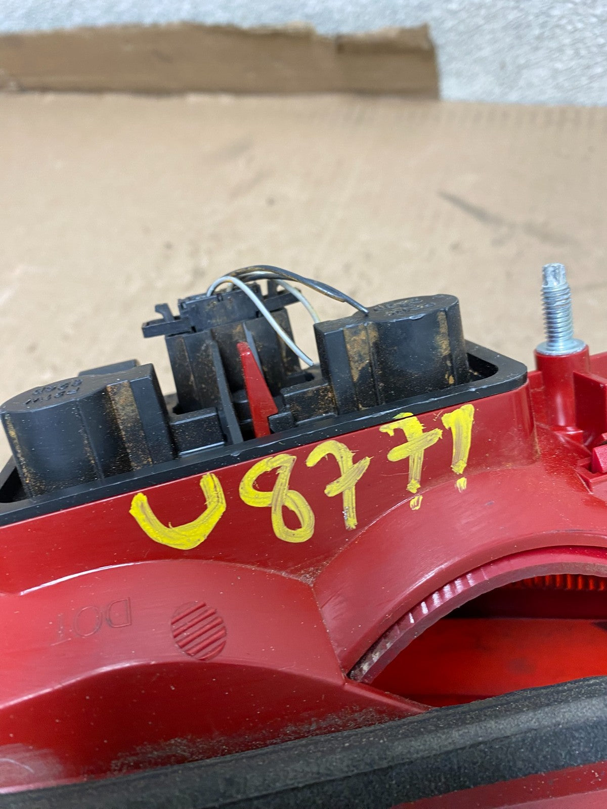 2009 2010 2011 2012 Audi A4 Sedan Left Driver Side Inner Tail Light U8771 DW7