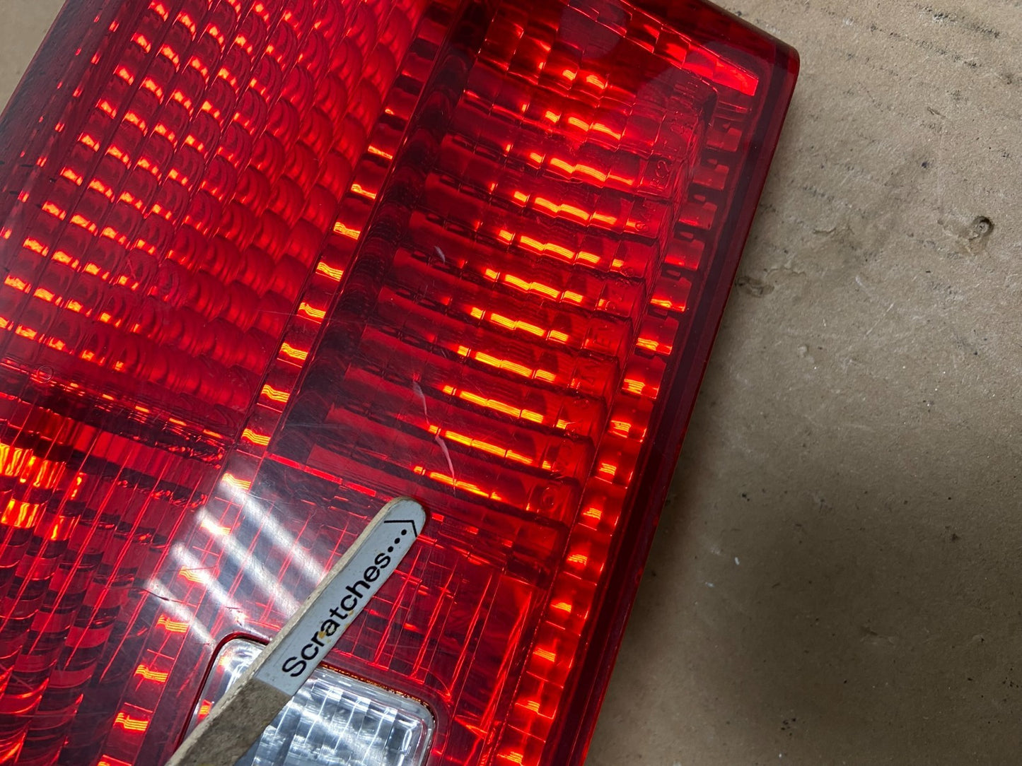 2005 Honda Accord Left Side Driver Lh Inner Trunk Lid Tail Light OEM AB6445 DW3