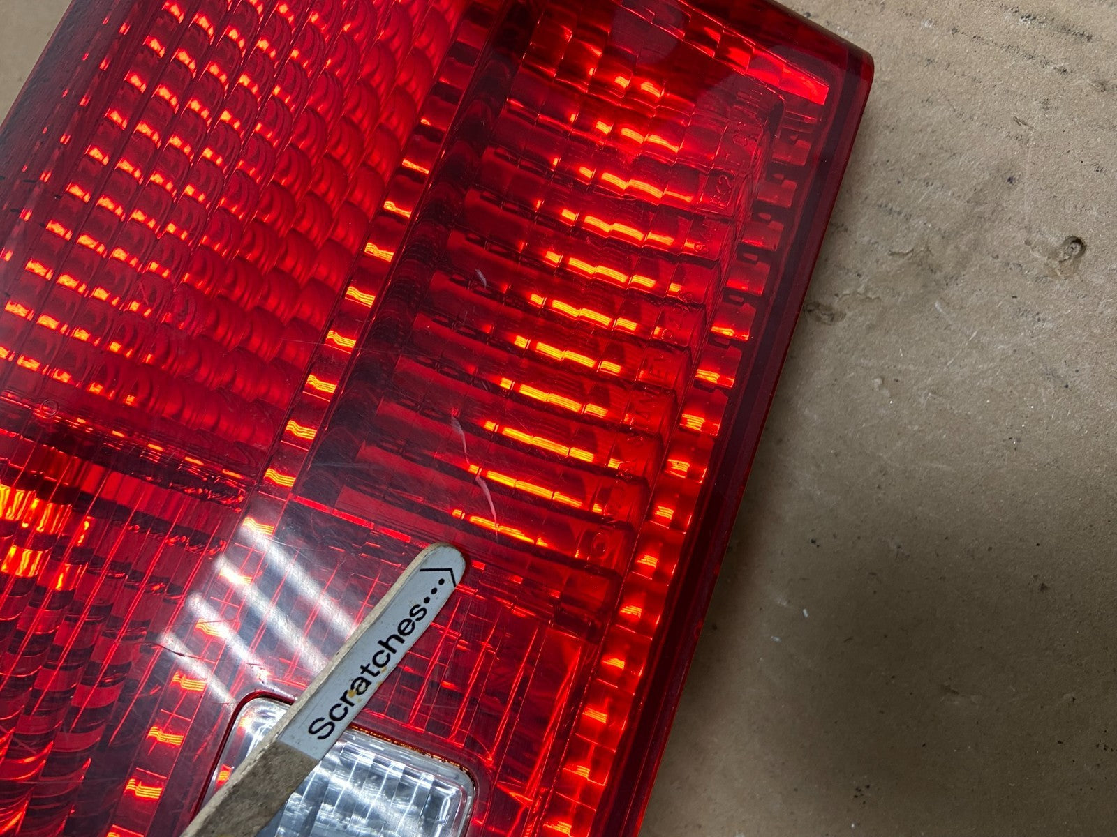 2005 Honda Accord Left Side Driver Lh Inner Trunk Lid Tail Light OEM AB6445 DW3