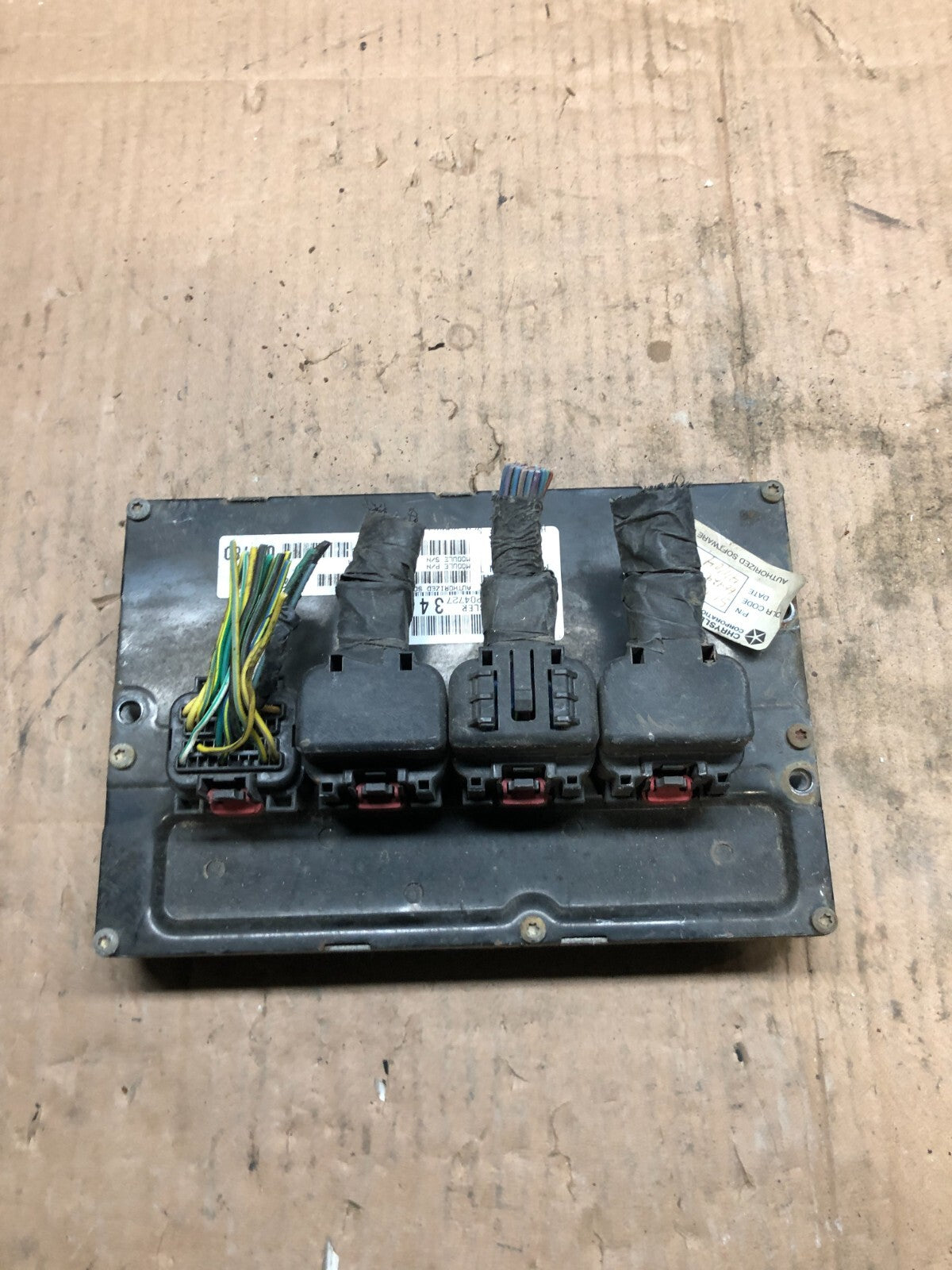2004 Chrysler Pacifica Engine Control ECU ECM EBX Module 04748314al F6317 PS0