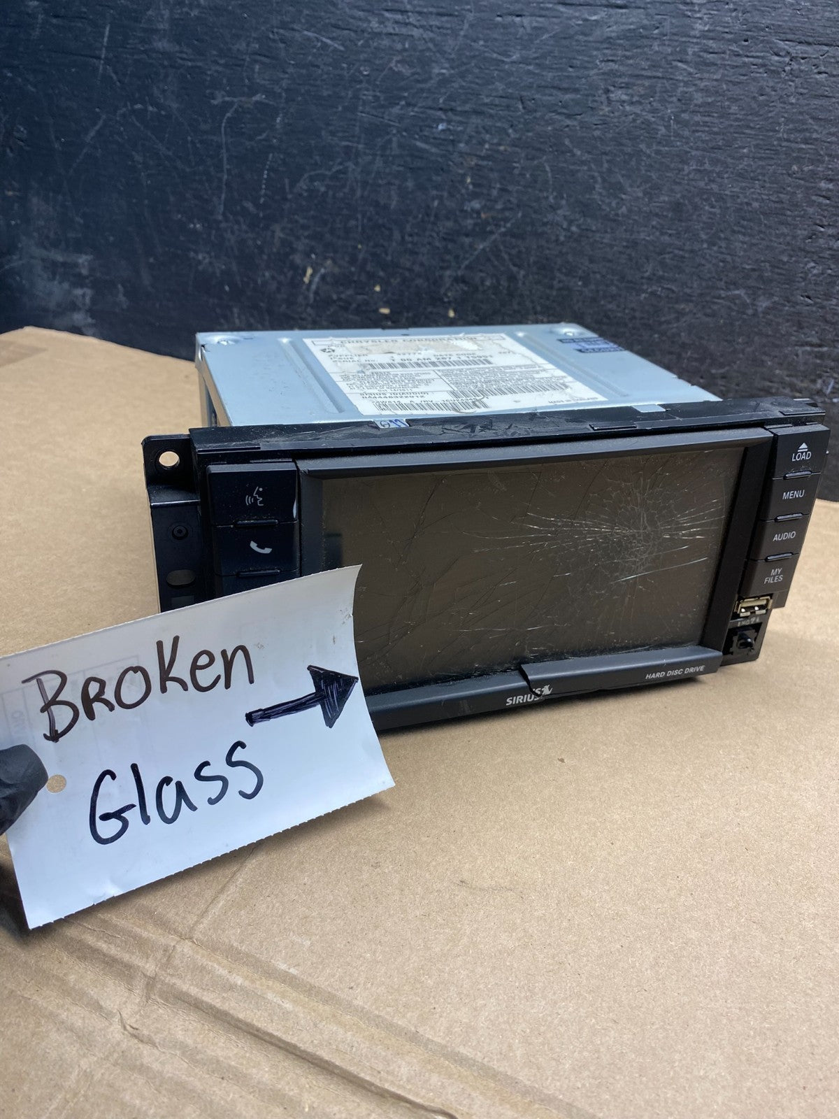 2011-2016 Chrysler Town Country Screen Display Player Satelite Radio ae9925 DG1