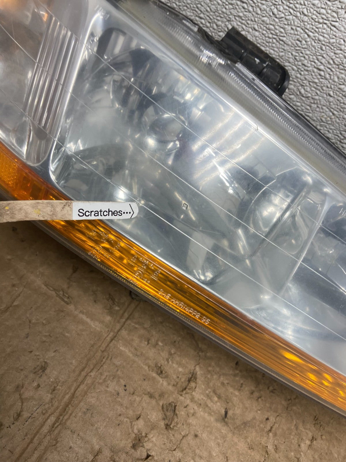 1998 to 2002 Honda Accord Left+Right Set Side Headlights Y8350 DW3