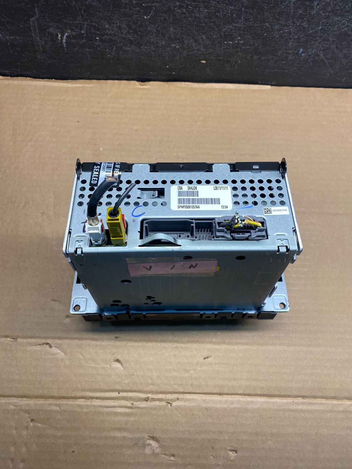 2007-2012 Chrysler Dodge Jeep Ram Radio CD MP3 AUX Receiver AD7605 DG5
