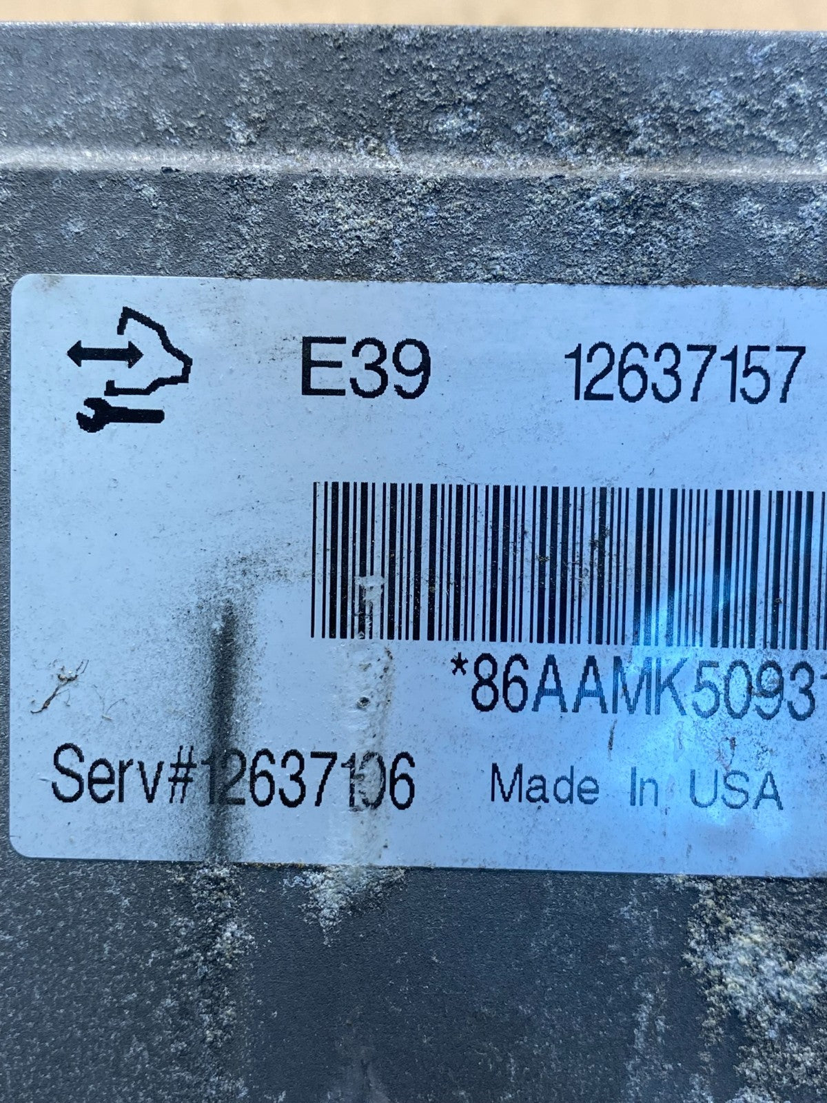 2010 2011 Chevrolet Equinox Terrain Ecu Engine Control Module Unit Ecm ae7673 DG2