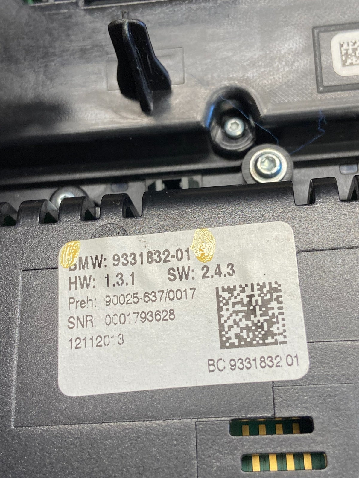 2011-2016 BMW F10 535i 550i Heater Ac Climate Radio Stereo Control AH1560 DG5