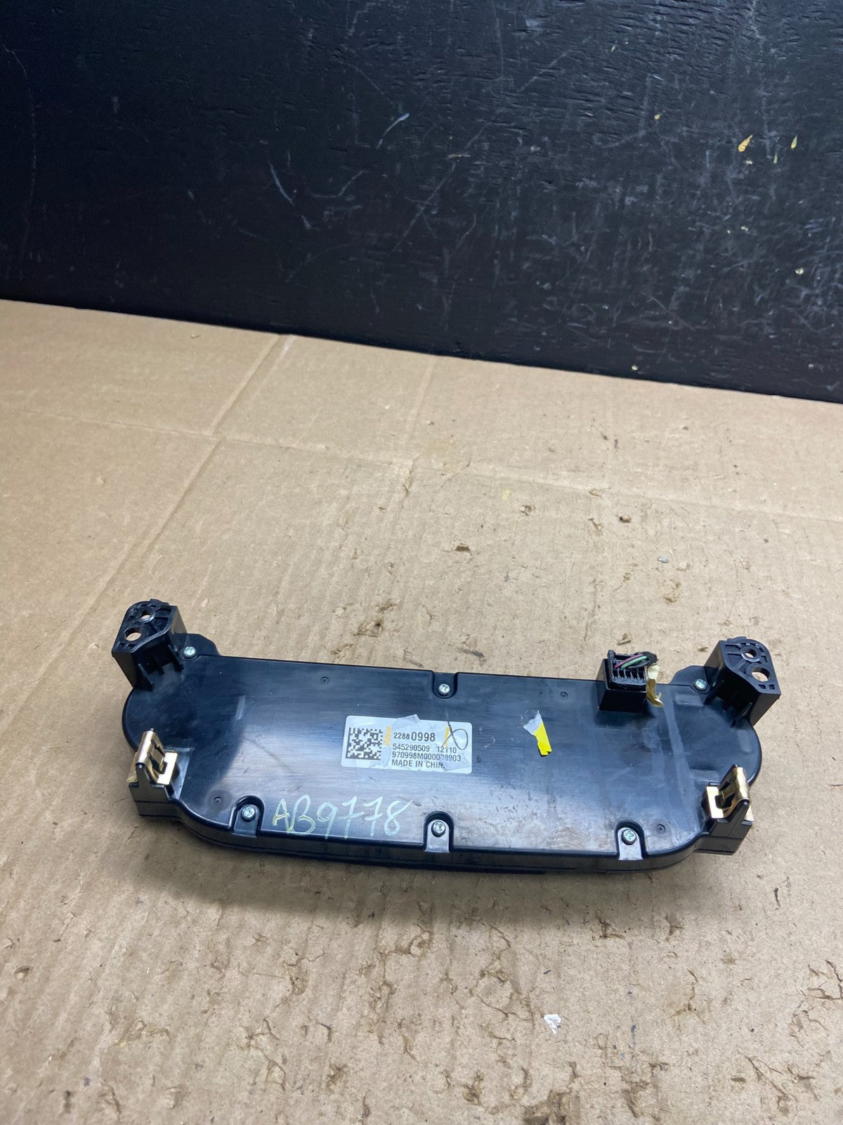 2013 Chevrolet Malibu AM FM Radio Control Panel Oem AB9778 DG6