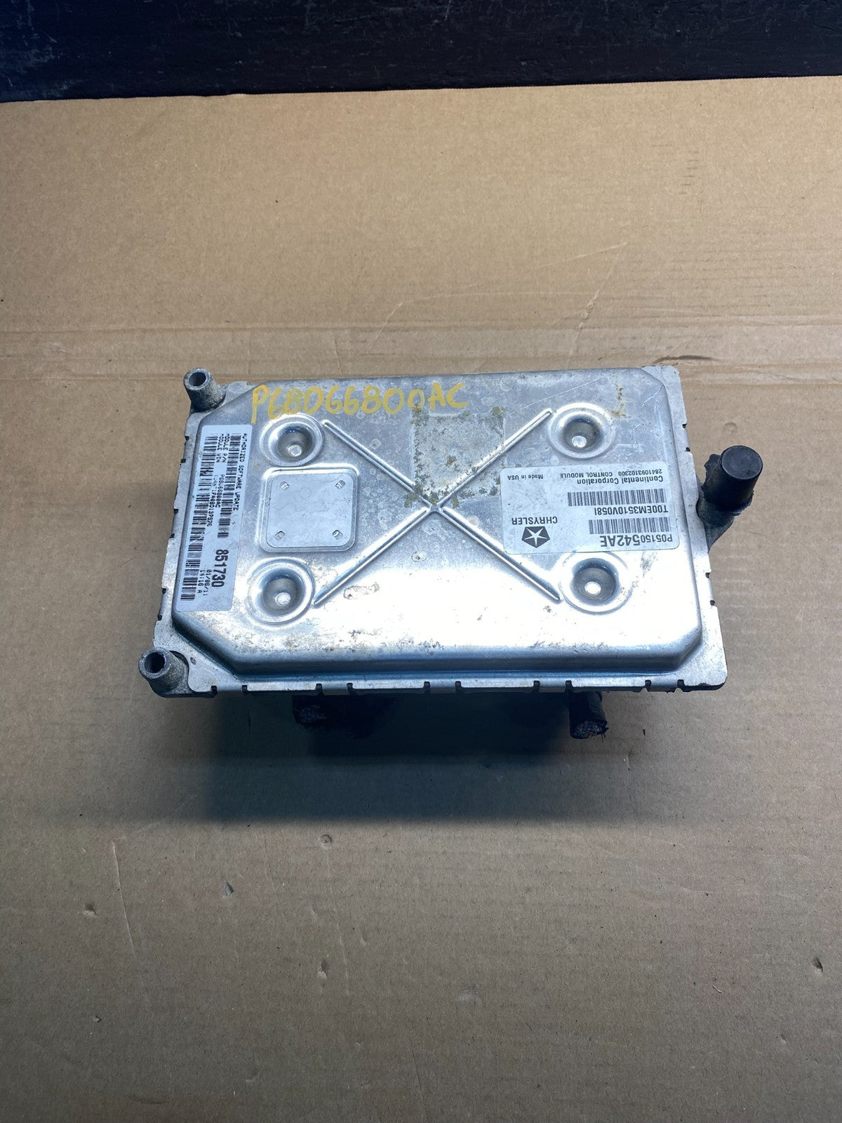 2011 Jeep Compass Patriot ECM ECU Engine Computer Module P68066800AC ac4370 DG1