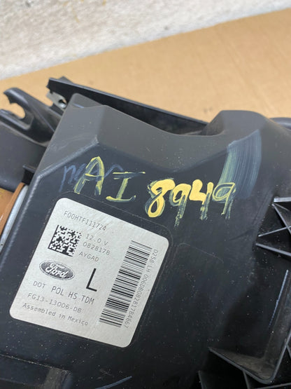 2013 to 2019 Ford Taurus Left Driver LH Side Headlight Halogen AI8949 DW10