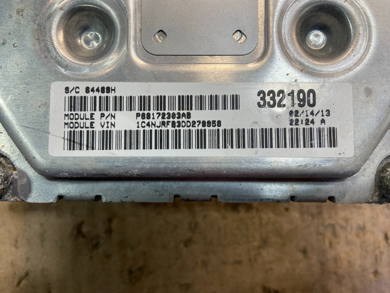 2013-2017 Jeep Compass  Patriot Engine Control Unit Module ECM ECU Z0741  DG4