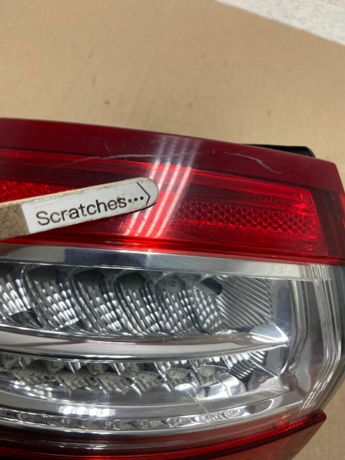2013 to 2016 Ford Fusion Left Driver LH Side Tail Light AE6970 LK3