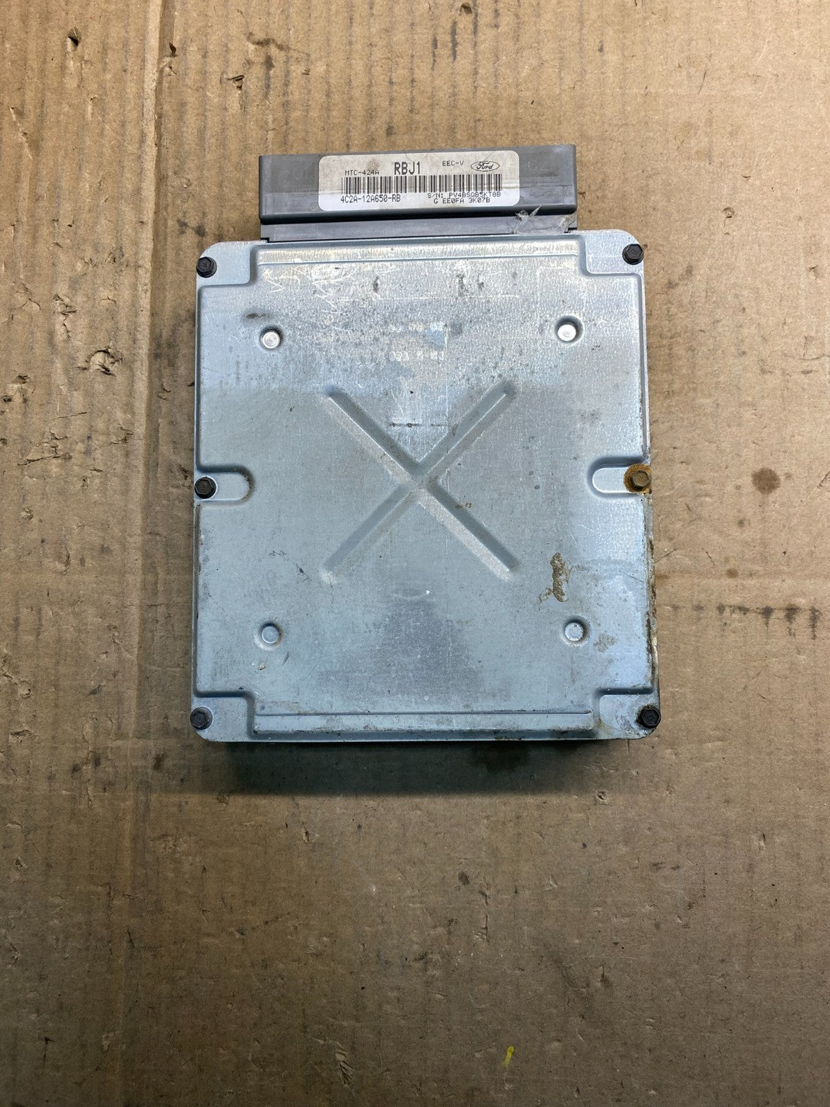2004 Ford Van E250 E350 6.8L Engine Control Module 4C2A-12A650-RB ECU aa7848 DG1