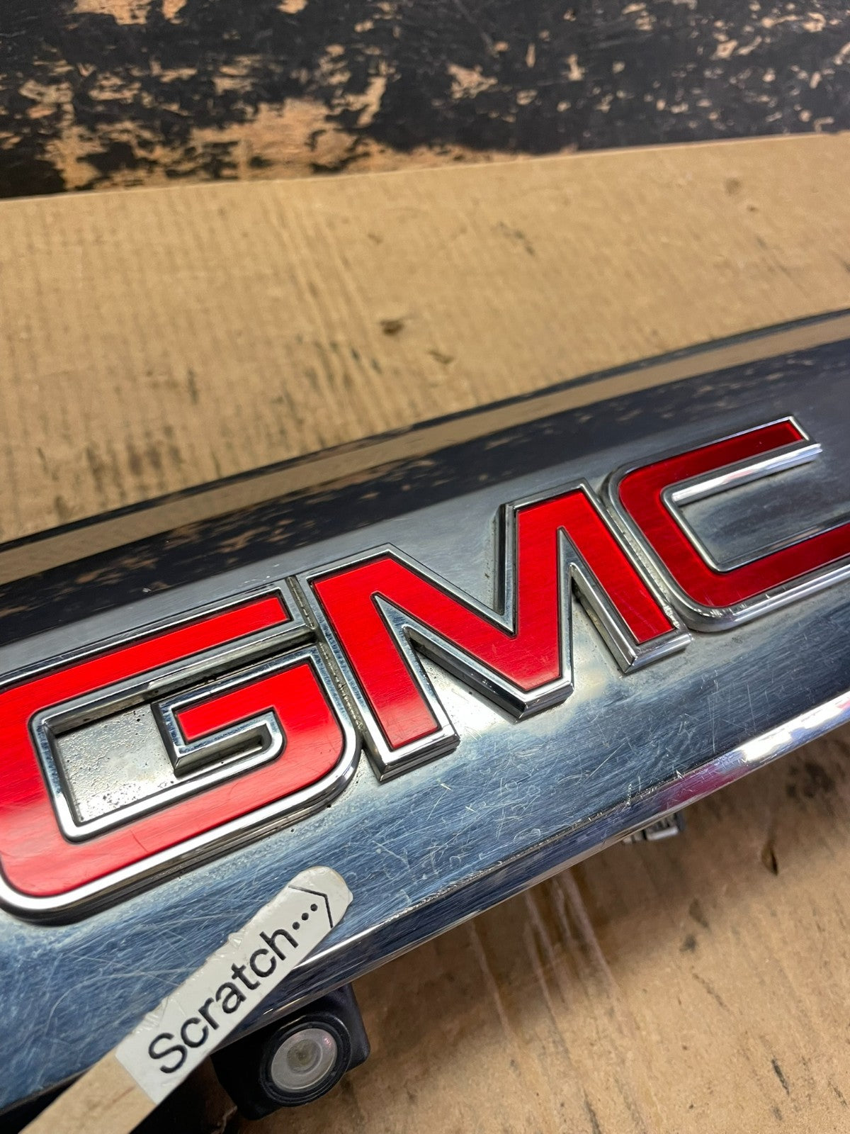 2010-2015 Gmc Terrain Lift Gate Handle Trim Back Up Camera Chrome Panel z8142 DG6
