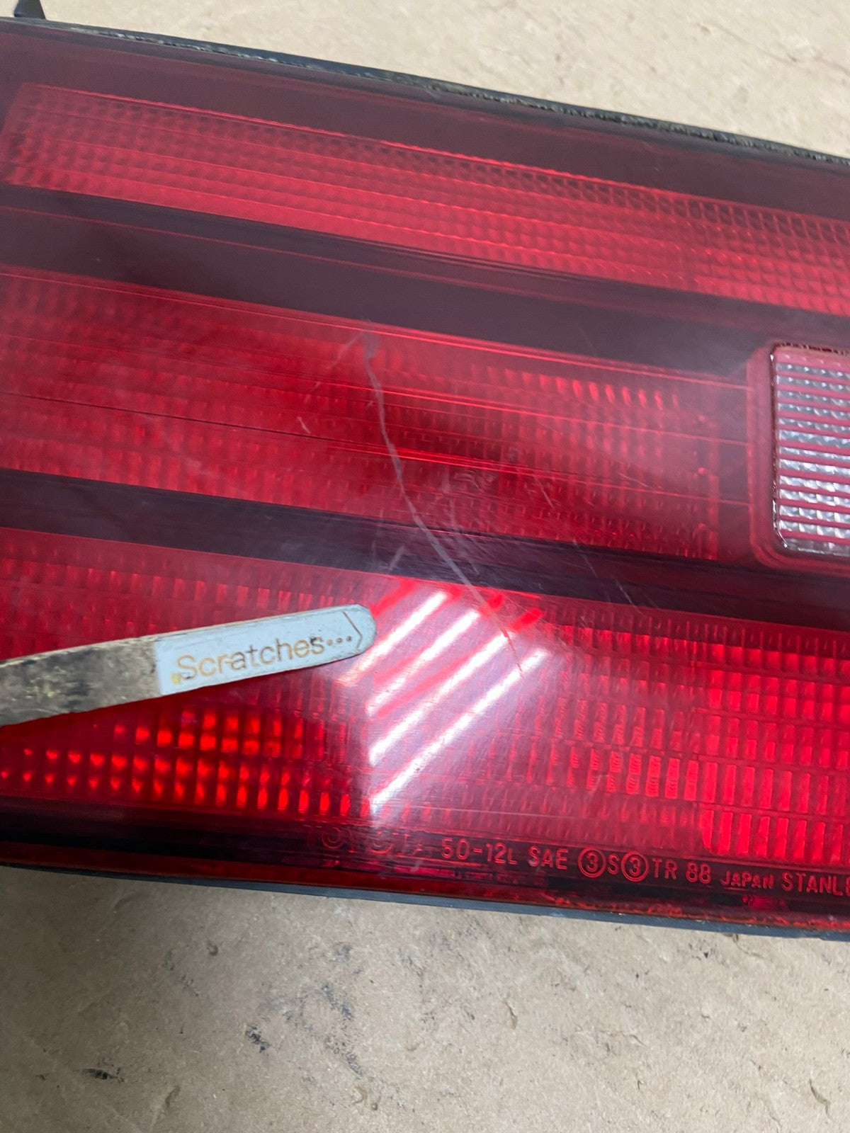 1990 - 1994 Lexus LS400 Left Driver Side Lh Tail Light 81590-50010 AI0874 LK3