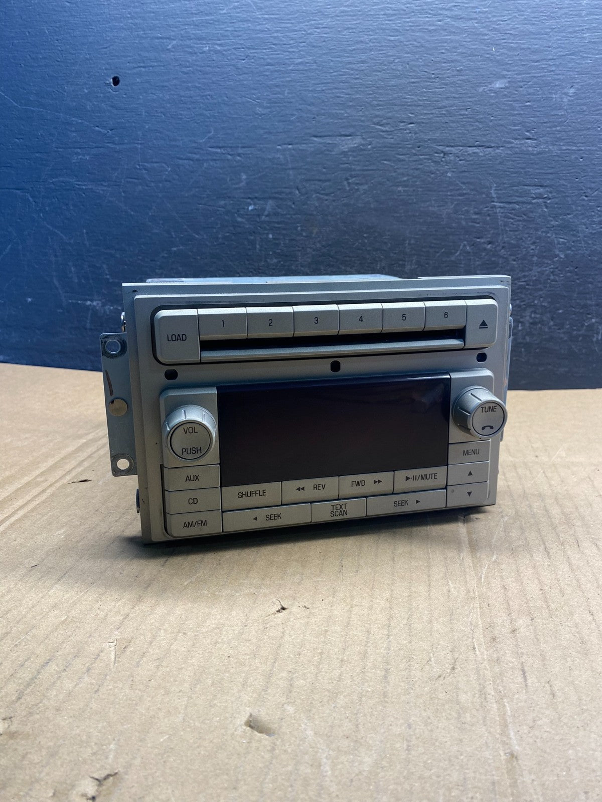 2007 Lincoln Mkx Am Fm Cd Player Radio Navigation Screen Display AD1680 DG0