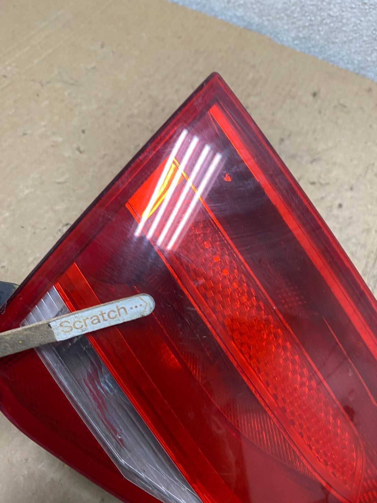 2009 2010 2011 2012 Audi A4 Sedan Left Driver Side Inner Tail Light Oem V4543 DW4