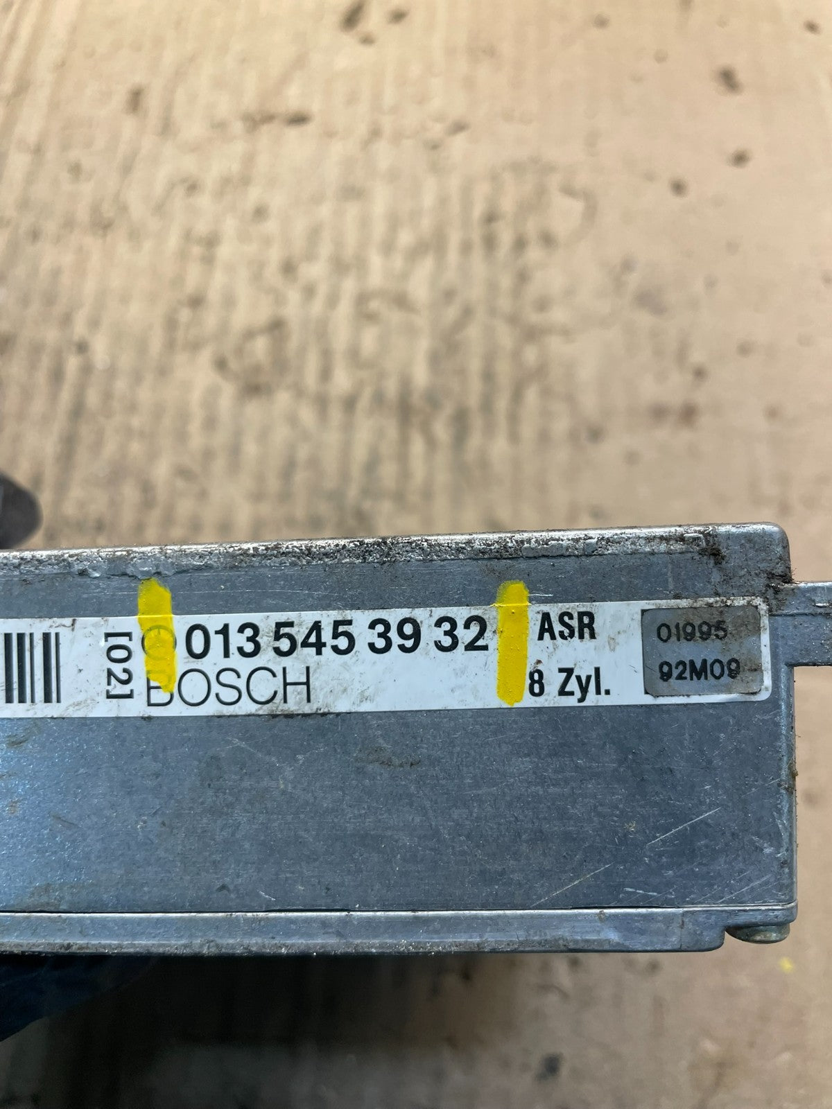1993 1995 Mercedes R129 SL500 ABS ASR Control Module s4728 DG3