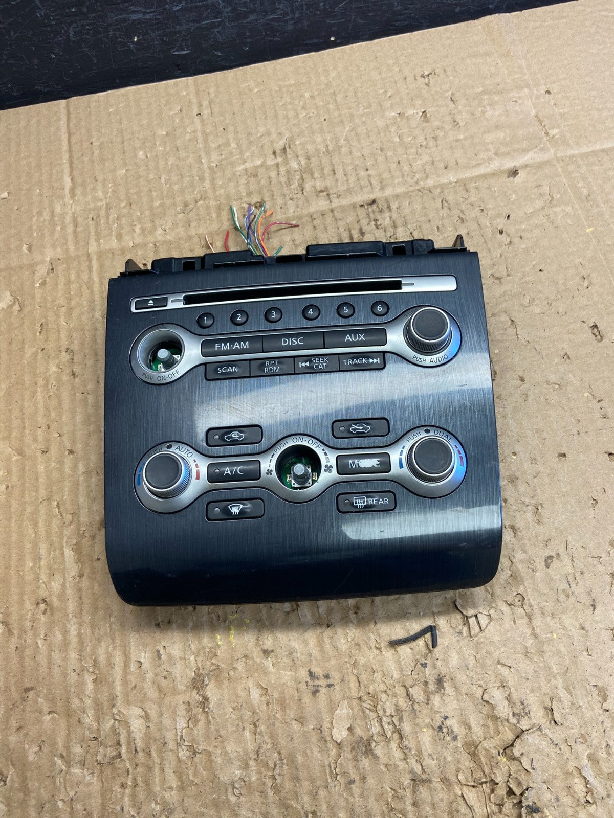 2012 2013 2014 Nissan Maxima Radio Audio Panel Control Bezel Trim ad2007 DG0