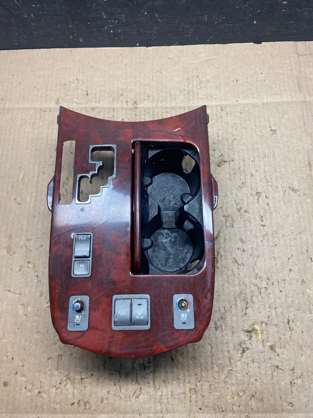 2007 2008 2009 Lexus LS460 Center Console Gear Box Shifter Shift Panel Q1036 DG2