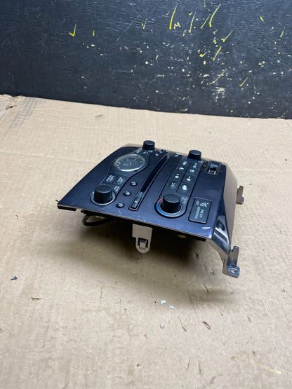 2009 to 2013 Infiniti G37 Radio Player Climate Control Panel Bezel Z0036 DG3