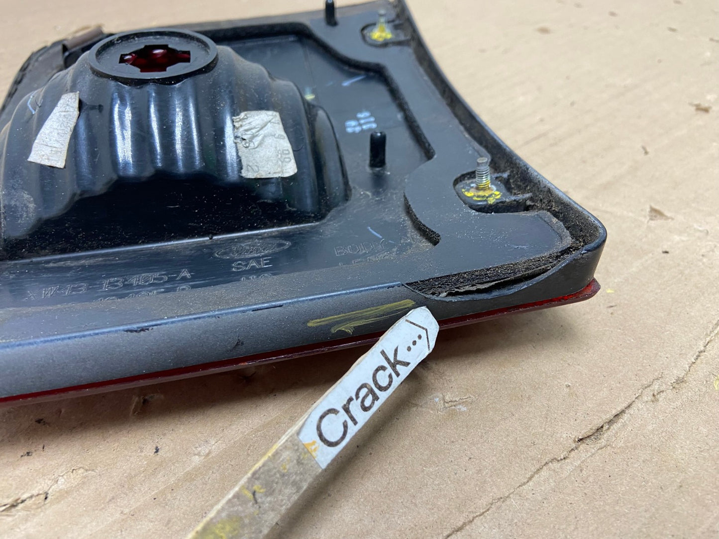 2000 2001 2002 Lincoln Ls Left Driver LH Side Inner Tail Light AG8220 LK4