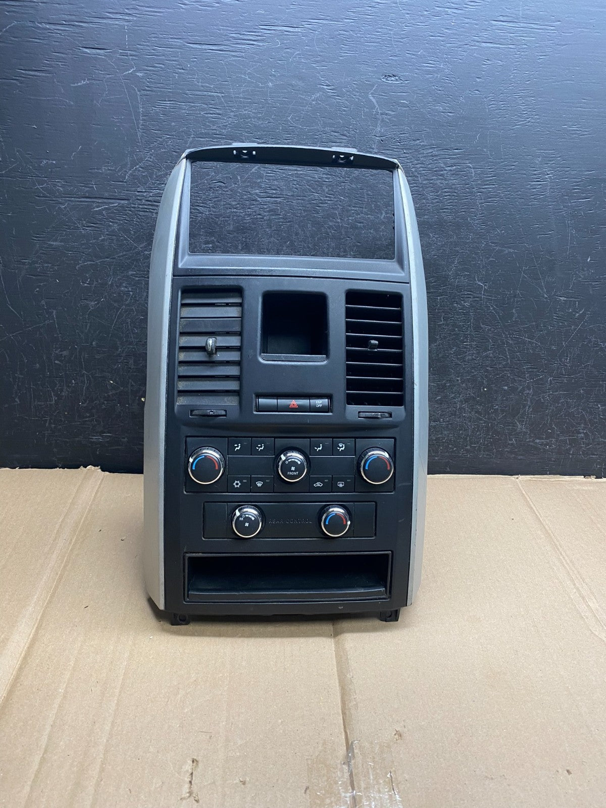 2008-2010 Dodge Grand Caravan Radio Bezel Climate Control AC Heater AH5230 DW0