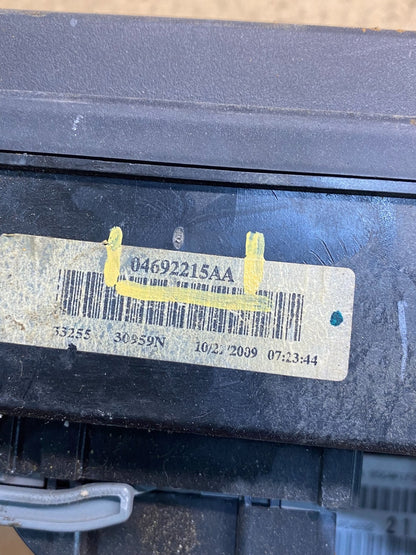 2009 Jeep Grand Cherokee Fuse Box Relay Panel Body Control Module BCM AH5089 DG4