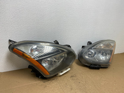 2009-2013 Nissan Rogue Left+Right Side Set Halogen Headlights OEM AB8284 DW2