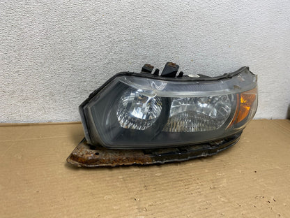 2006 to 2008 Honda Civic Coupe Headlight Halogen Left Driver Side AG9227 DW1