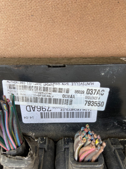 2004 Dodge Dakota 4.7L Engine Computer Module ECM ECU Unit AD2897 DW2