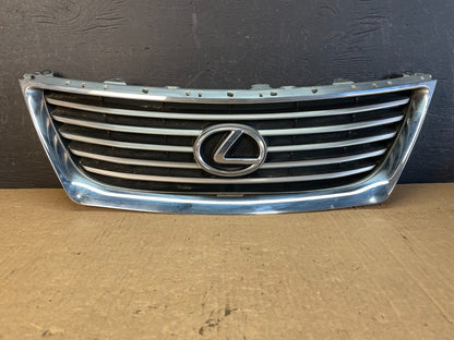 2007 to 2009 Lexus ES350 Front Gray Grille w/ Chrome Bezel AD5505 DG0