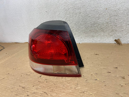 2010 to 2014 Volkswagen Golf & GTI Hatchback Left Side Tail Light AG8305 LK2