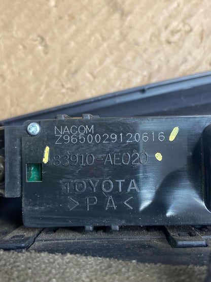 2000 to 2003 Toyota Sienna Speedometer Cluster Air Vent Bezel Trim af1533 DG4