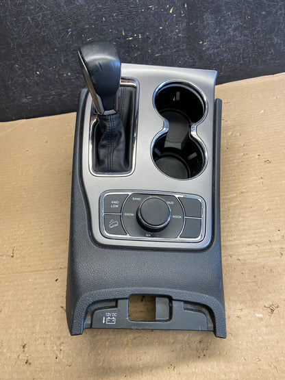 2018-2022 Jeep Grand Cherokee Center Console Shifter Cup Holder Bezel AH3833 DG0