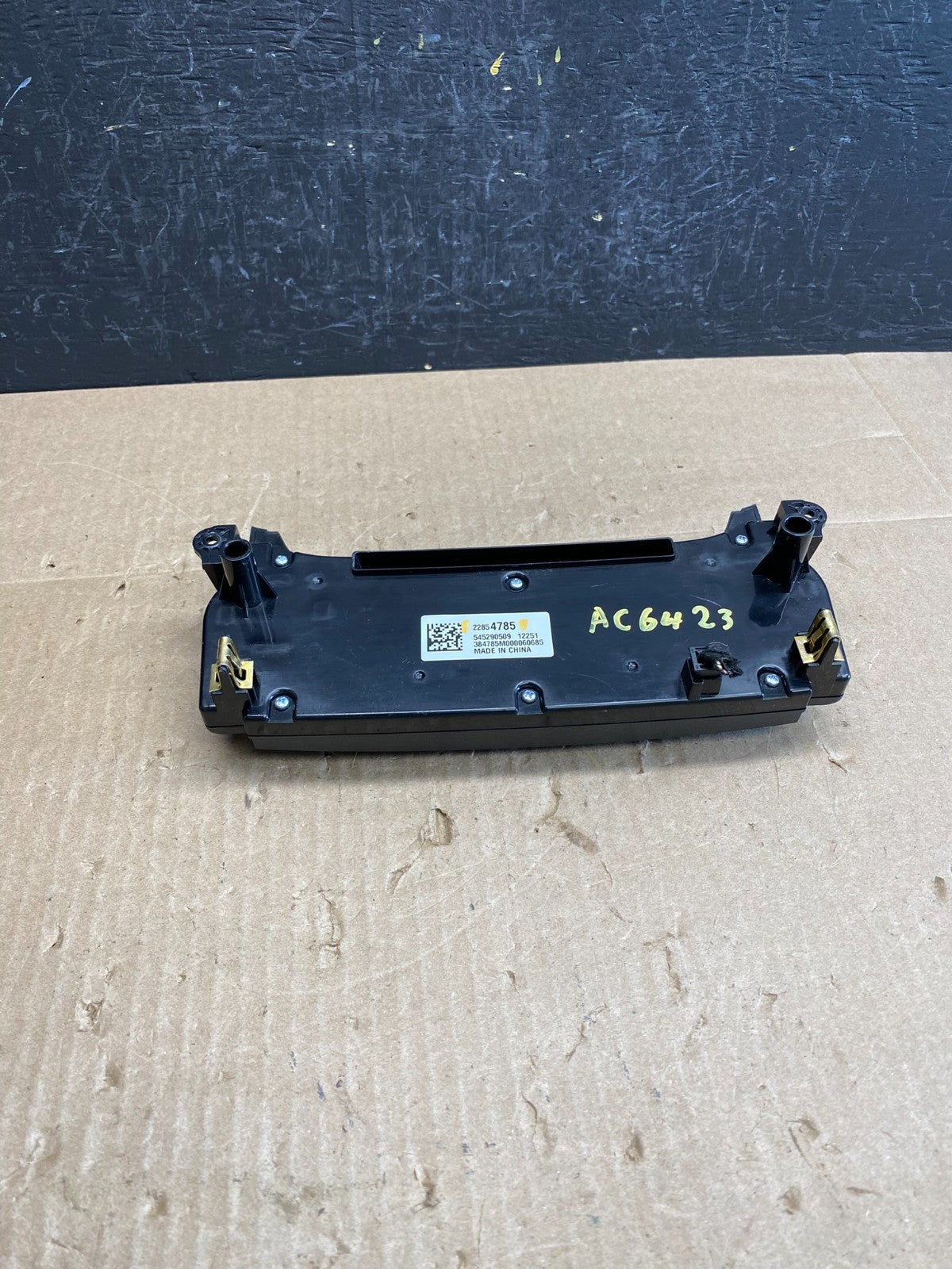 2013 Chevrolet Malibu AC Heat Temperature Climate Control AC6423 DG4