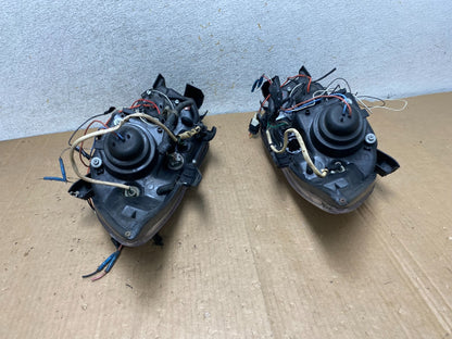 2005 to 2010 Scion Tc Left+Right Side Set Black LED Headlights AI8984 DW10