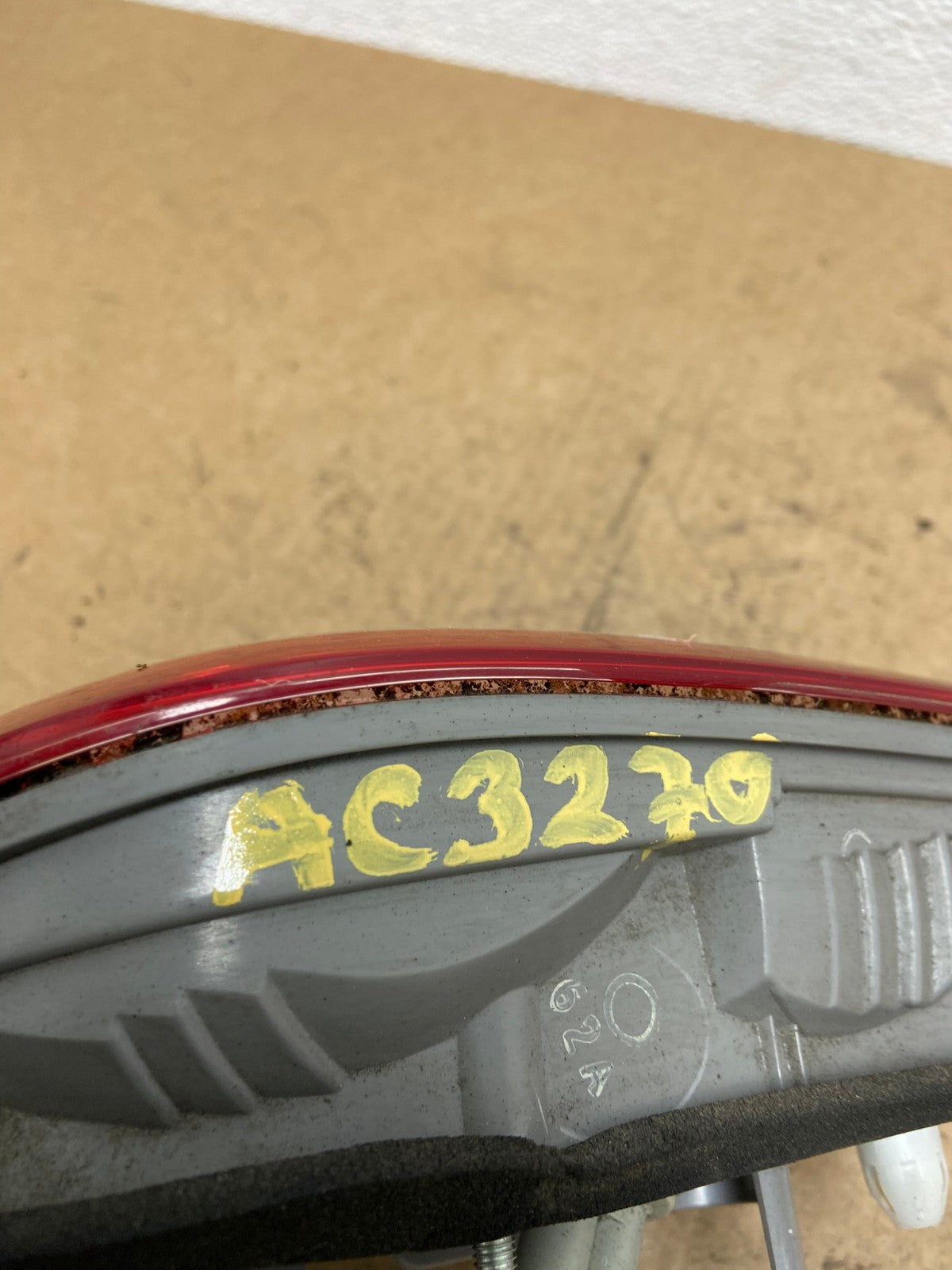 2007 2008 2009 Toyota Camry Right Passenger Rh Tail Light Inner OEM AC3270 LK6