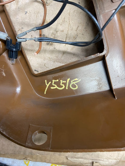 1986 to 1990 Volvo 244 Center Dash Panel Y5518 PS6